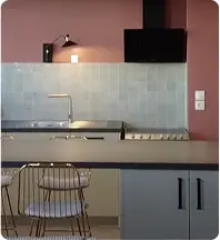 Cuisine équipée, lave vaisselle