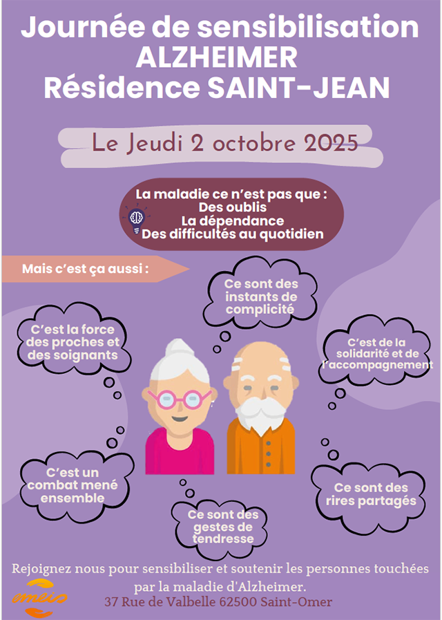 Fiche événement Journée de sensibilisation à Alzheimer
