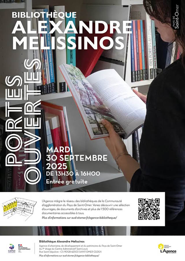 Fiche événement Portes Ouvertes de la Bibliothèque Melissinos