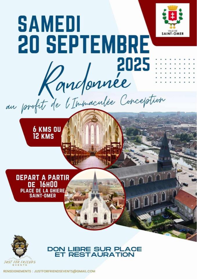 Fiche événement Randonnée au profit de l’Immaculée Conception