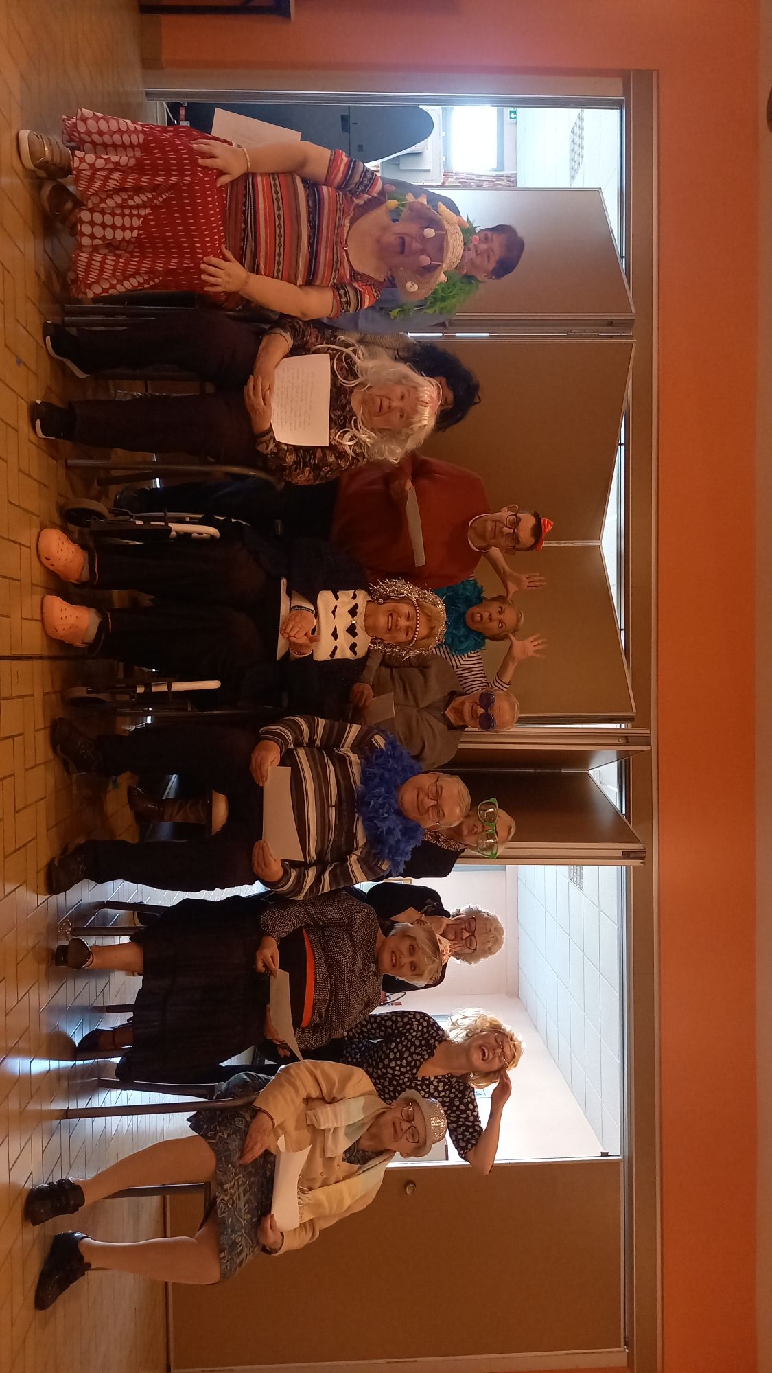 Atelier théâtre à la Résidence Autonomie des Maraîchers 