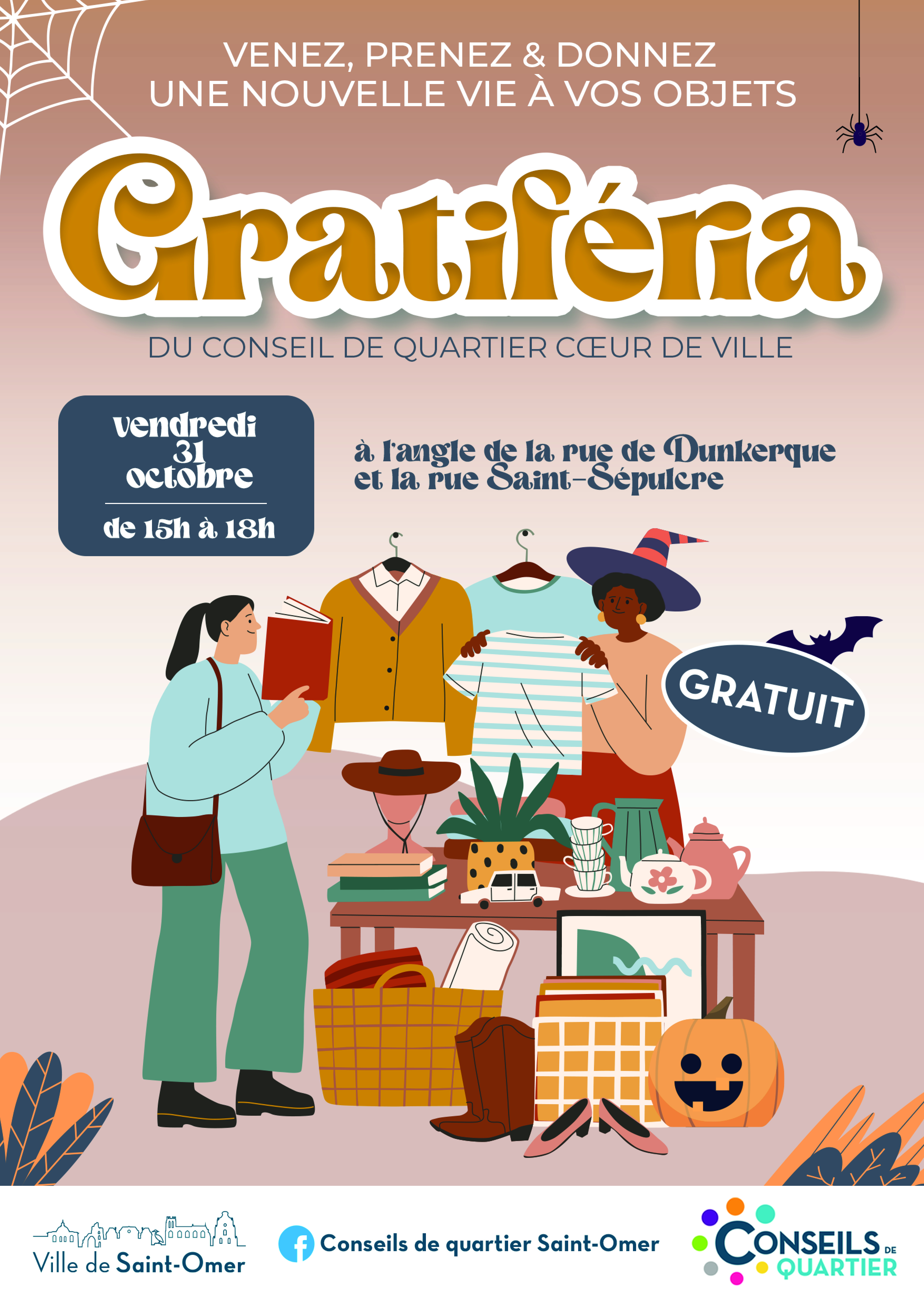 Image présentation Gratiféria du Conseil de Quartier Coeur de Ville
