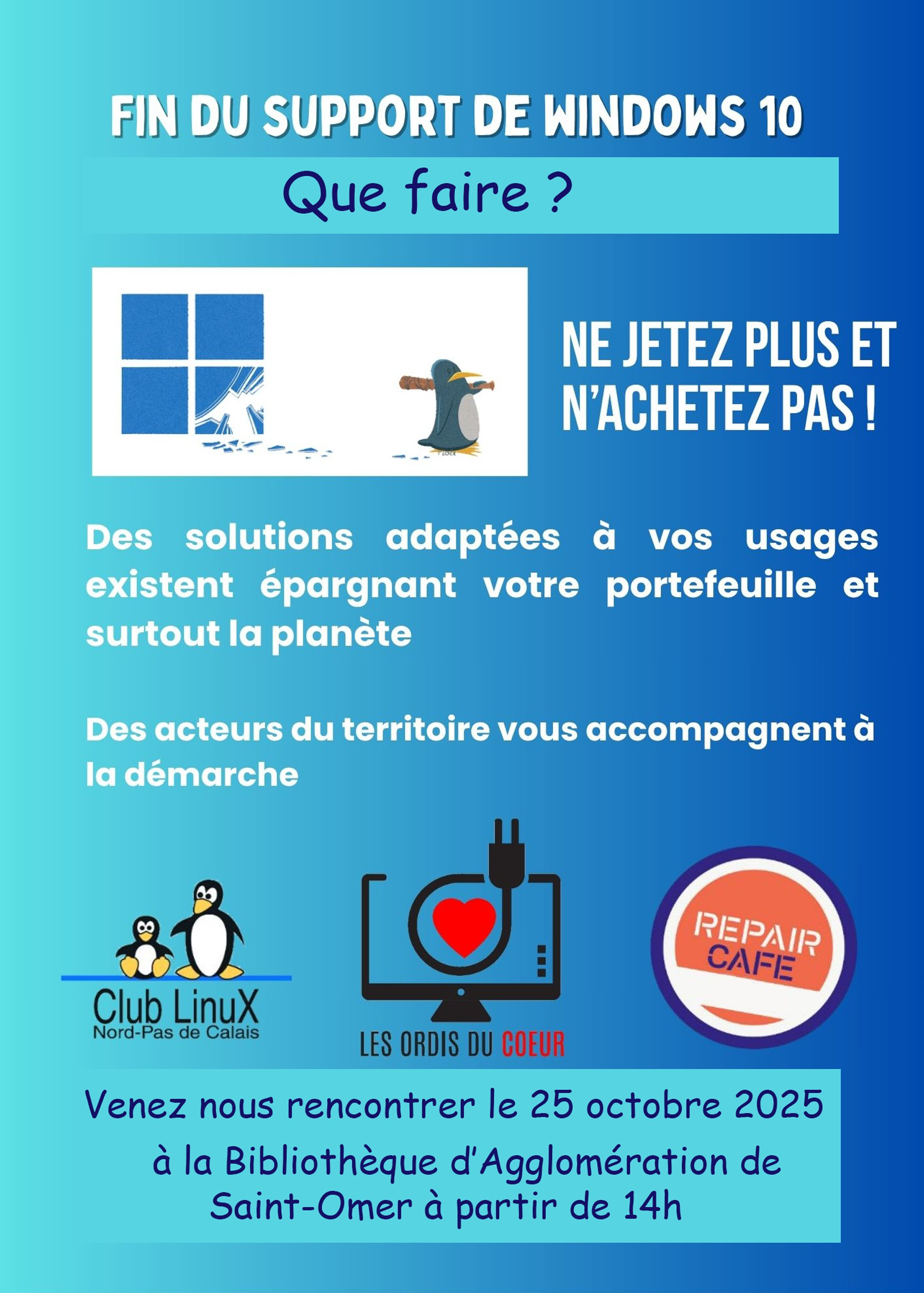 Image présentation Les Ordis du Coeur vous aide avec Windows 10