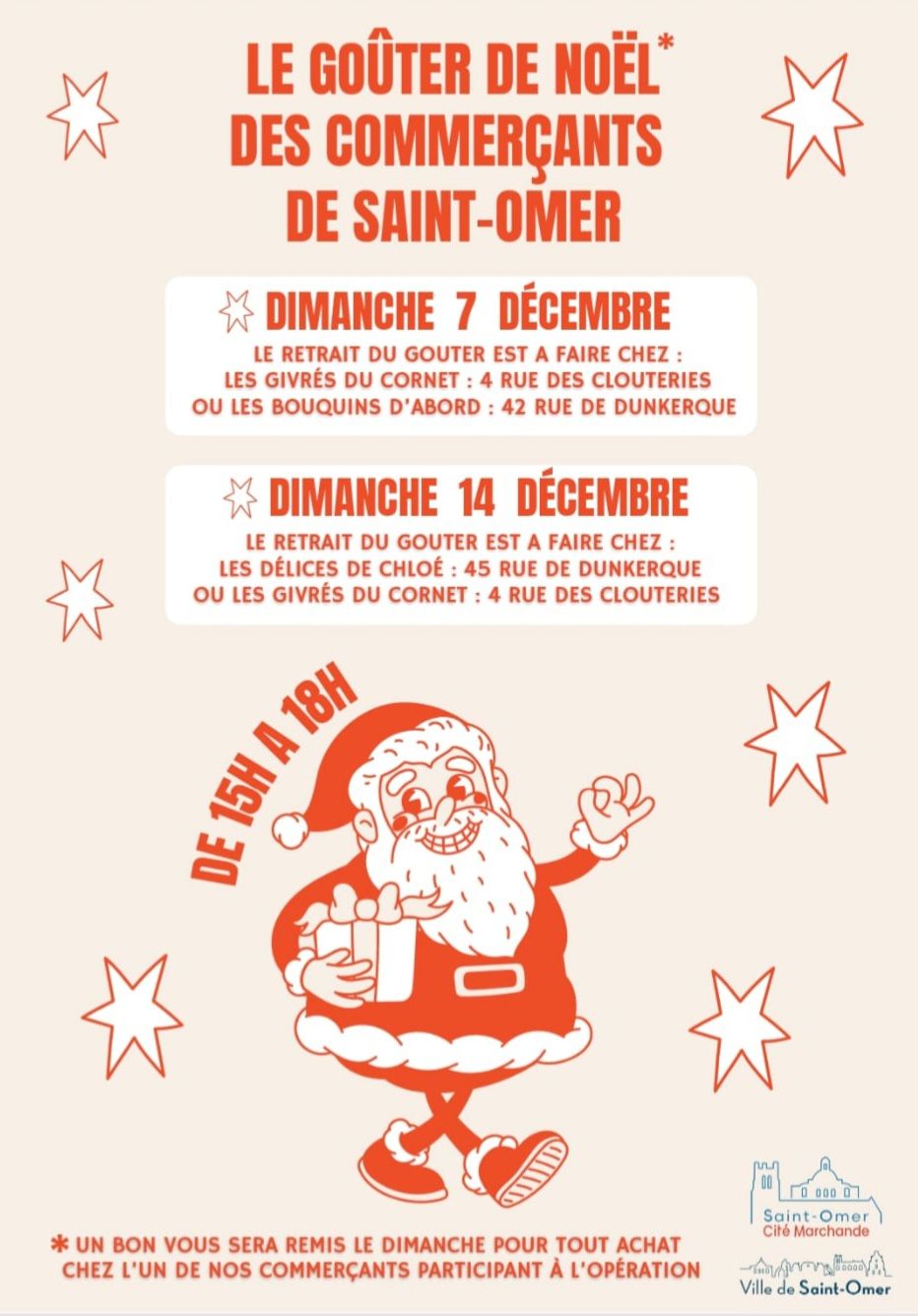 Image présentation Le goûter de Noël des commerçants 