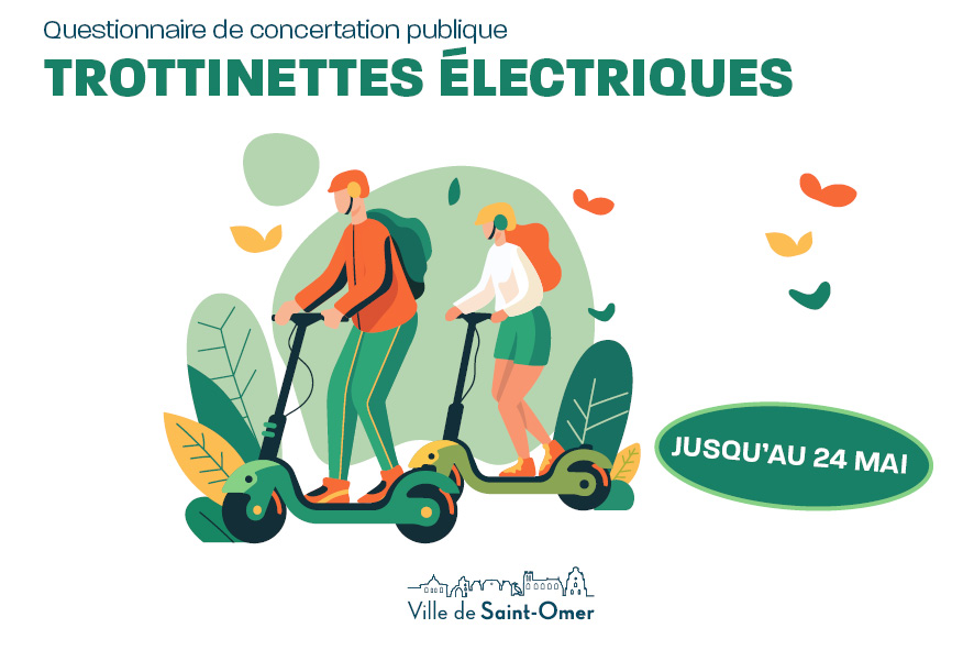 Image présentation Questionnaire de concertation publique sur les trottinettes électriques