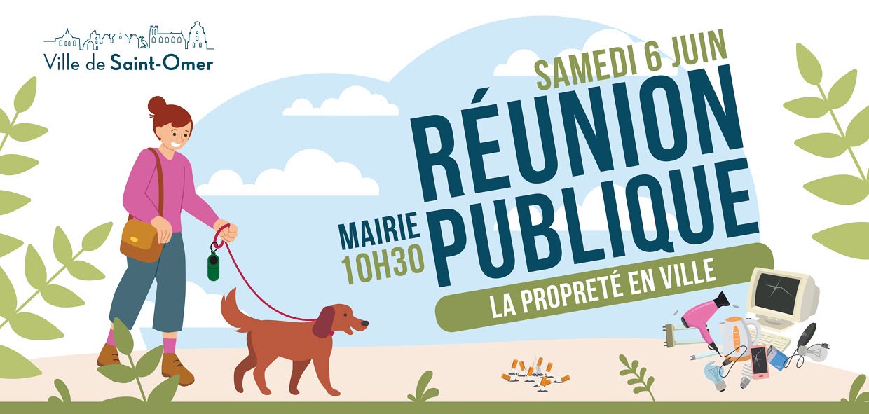 Réunion publique - Propreté en ville 