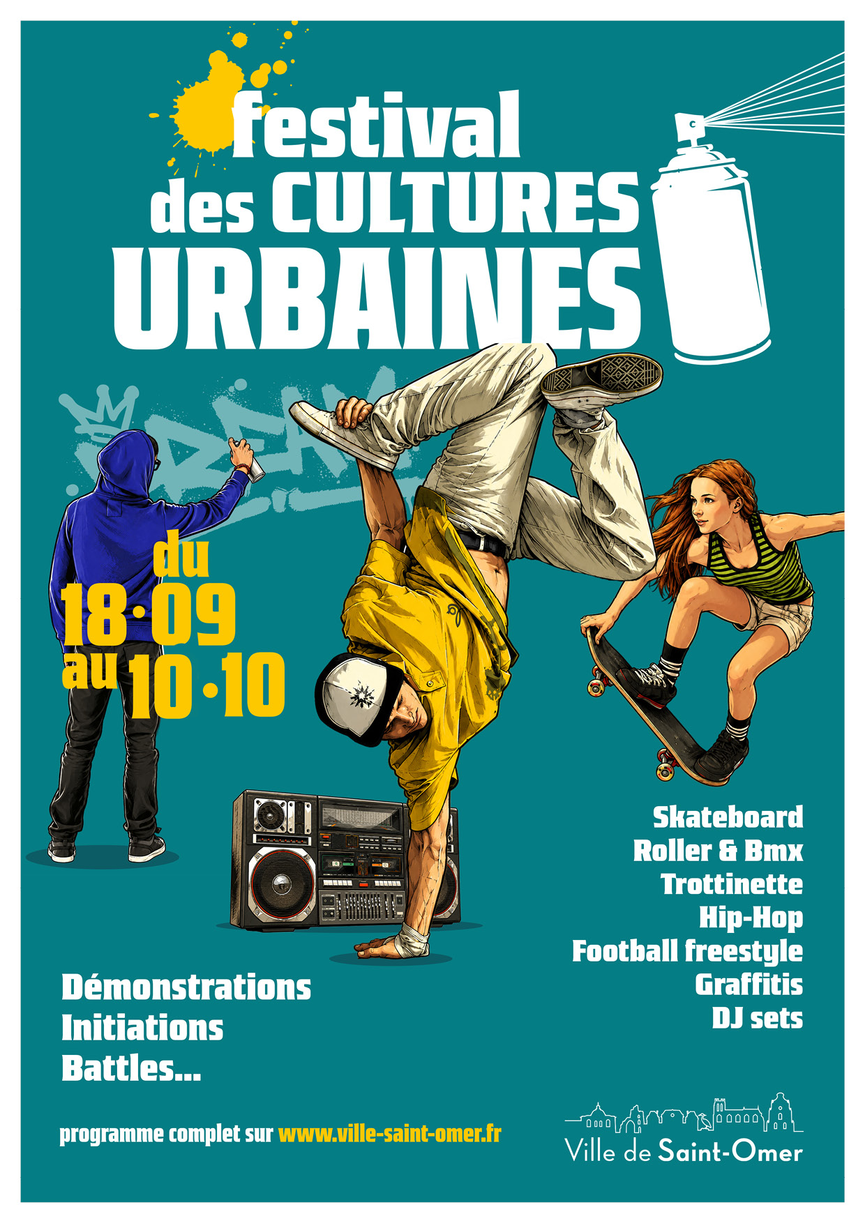 Image présentation Festival des Cultures Urbaines 